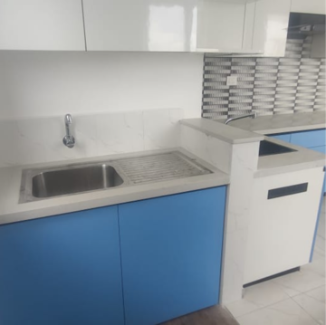Kitchen in 3 BHK Apartment at Trendsquare Ortus Apartment, Amrutahalli – for Rent