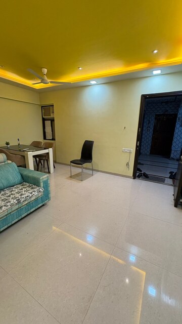Living Room in 2 BHK Apartment at Cosmos Jewels, Ghodbunder Road – for Rent