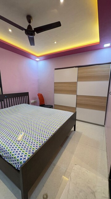 Master Bedroom in 2 BHK Apartment at Cosmos Jewels, Ghodbunder Road – for Rent