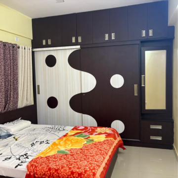 Bedroom in 2 BHK Apartment at Tetra Grand Green Aspire Thanisandra, Sampigehalli – for Rent