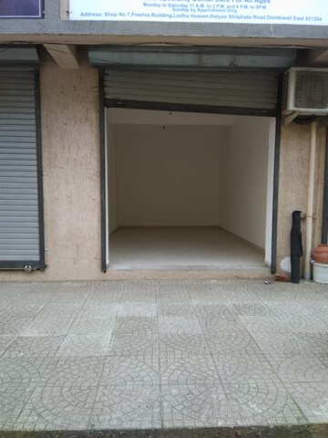 Floor Plan in  Shop at Lodha Heaven, Dombivli East – for Rent