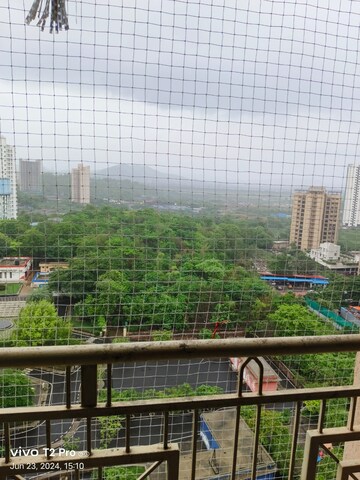 Balcony in 3 BHK Apartment at Raunak Park View, Ghodbunder Road – for Sale