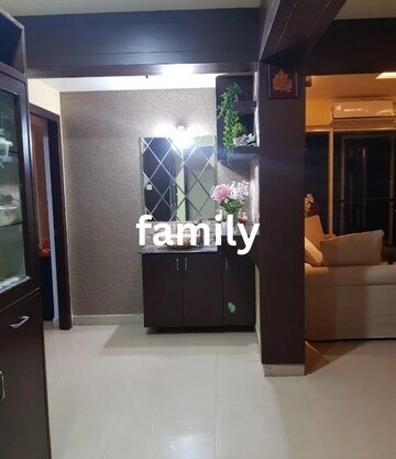 Living Room in 3 BHK Apartment at Indu Fortune Fields Annexe, Hi Tech City – for Rent