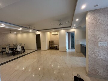 Living Room in 3 BHK Builder Floor at Ansal Sushant Lok I, Sector 43 – for Rent