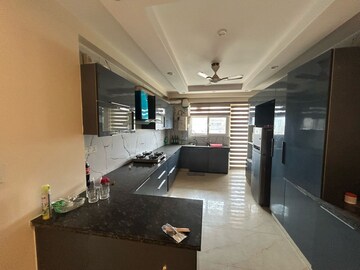 Kitchen in 3 BHK Builder Floor at Ansal Sushant Lok I, Sector 43 – for Rent