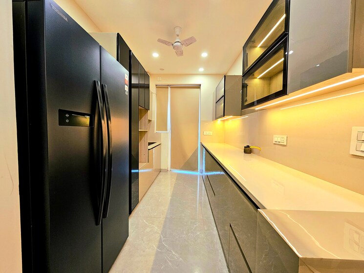 Kitchen, high ground 3 Bedroom 1560 Sq.Ft. Builder Floor In High Ground Zirakpur 8793025