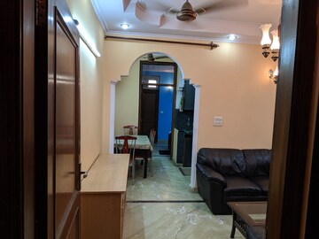 Living Room in 2 BHK Builder Floor at Lajpat Nagar ii – for Rent