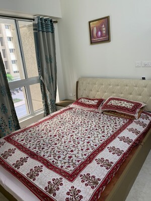 Master Bedroom in 1 BHK Apartment at Lodha Amara, Kolshet Road – for Sale