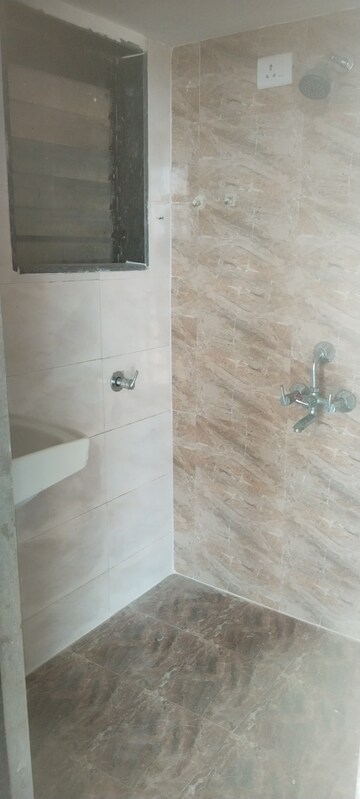 Bathroom in 1 BHK Apartment at Naigaon East – for Rent