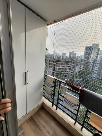 Balcony in 2 BHK Apartment at Solitaire Heights, Malad West – for Sale