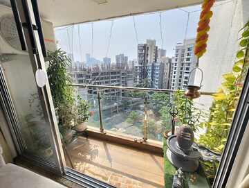 Balcony in 2 BHK Apartment at Solitaire Heights, Malad West – for Sale