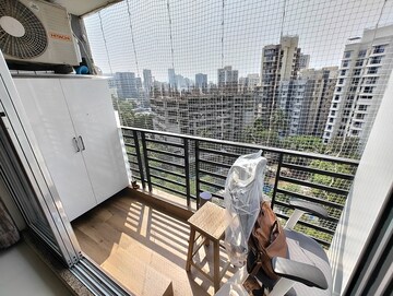 Balcony in 2 BHK Apartment at Solitaire Heights, Malad West – for Sale