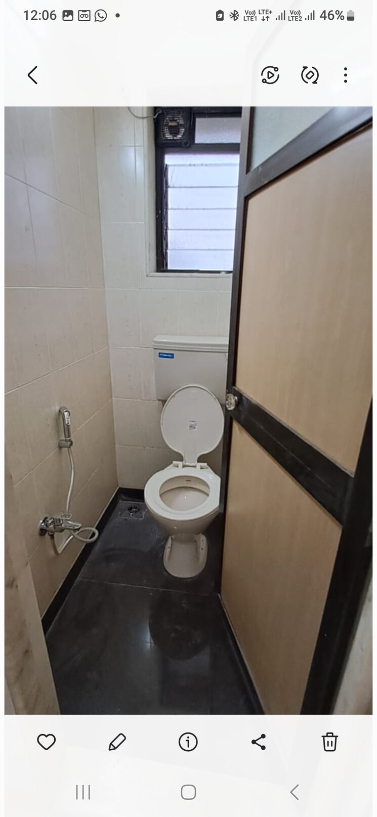 Bathroom, kandivali west 2 Bedroom 600 Sq.Ft. Apartment In Kandivali West Mumbai 8793056