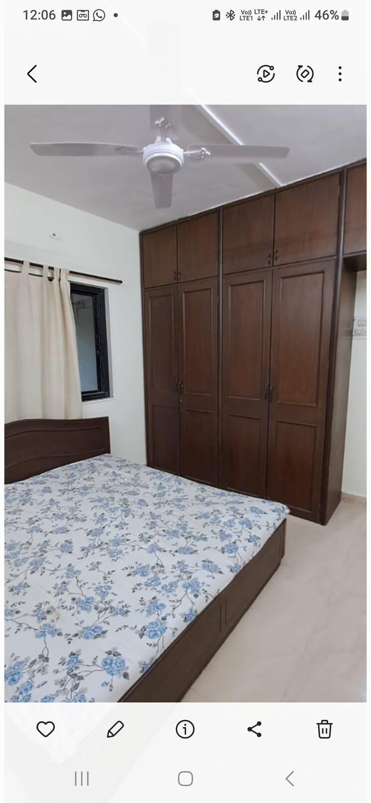 Bedroom, kandivali west 2 Bedroom 600 Sq.Ft. Apartment In Kandivali West Mumbai 8793056