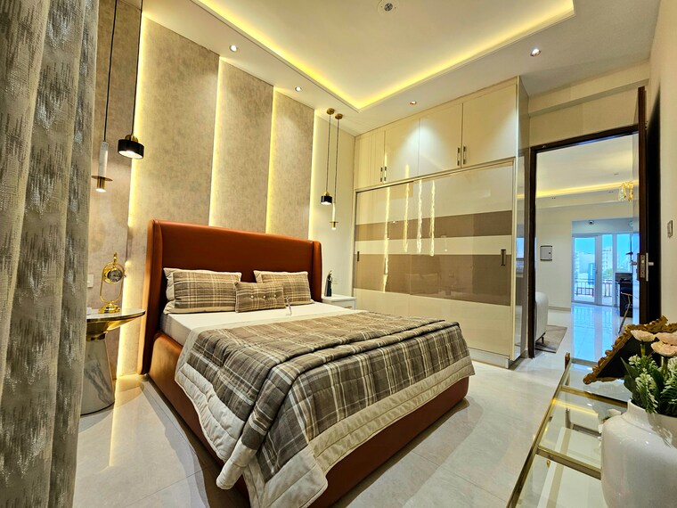 Master Bedroom, pir machalla 3 Bedroom 1650 Sq.Ft. Apartment In Pir Machalla Zirakpur 8793099