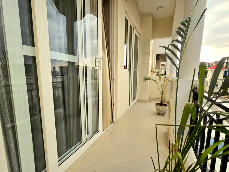 Balcony, pir machalla 3 Bedroom 1650 Sq.Ft. Apartment In Pir Machalla Zirakpur 8793099