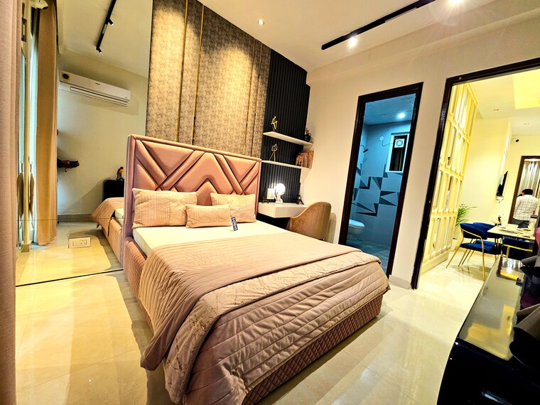 Bedroom, pir machalla 3 Bedroom 1650 Sq.Ft. Apartment In Pir Machalla Zirakpur 8793099