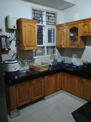 Kitchen in 4 BHK Builder Floor at Unitech South City II, Sector 50 – for Sale