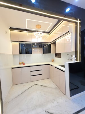 Staircase in 3 BHK Builder Floor at Vishwas Park – for Sale