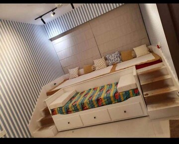 Bedroom in 4 BHK Apartment at Kumar Privie Sienna, Hadapsar – for Rent
