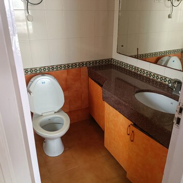 Bathroom in 3 BHK Apartment at Parsvnath Green Ville, Sector 48 – for Rent