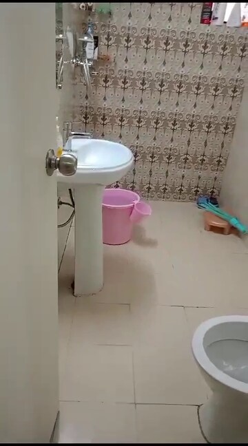 Bathroom in 3 BHK Apartment at Gaur City 2 - 14th Avenue, Sector 16c Greater Noida – for Rent
