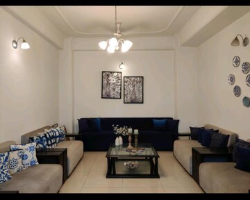 Living Room in 3 BHK Apartment at Gaur Green City, Indrapuram – for Sale