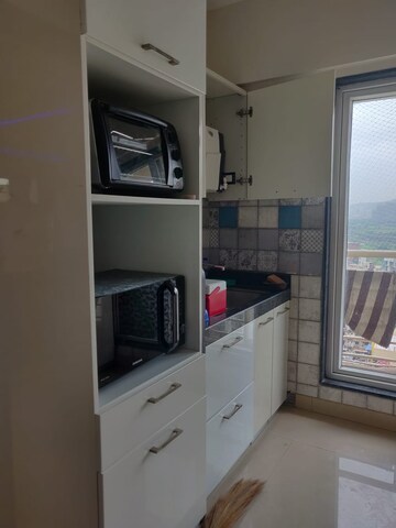 Kitchen in 3 BHK Apartment at Trishul Symphony, Kharghar – for Sale