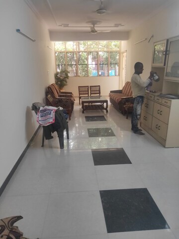 Living Room in 2 BHK Apartment at Rohini Sector 13 – for Rent