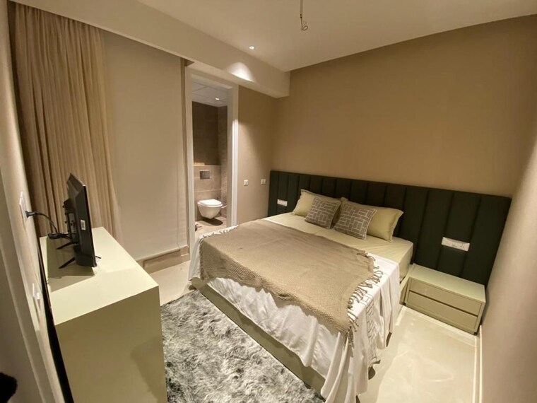 Bedroom, the-address-mullanpur 3 Bedroom 1150 Sq.Ft. Apartment In North Mullanpur Chandigarh 8793279