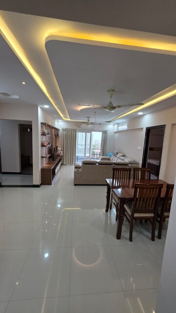 Living Room in 3 BHK Apartment at My Home Vihanga, Gachibowli – for Rent