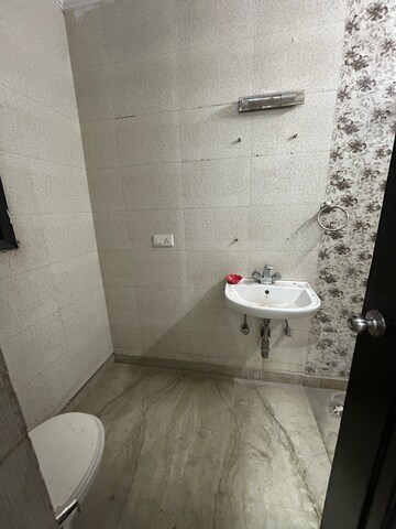 Bathroom in 3 BHK Apartment at Freedom Fighters Enclave – for Rent