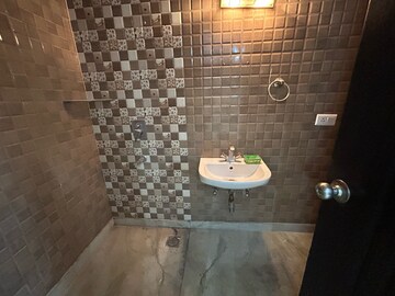 Bathroom in 3 BHK Apartment at Freedom Fighters Enclave – for Rent