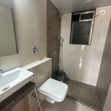Bathroom in 2 BHK Apartment at Harasiddh Viraaj, Malad East – for Rent