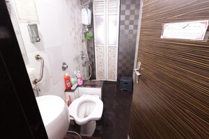 Bathroom in 2.5 BHK Apartment at Pride Presidency Luxuria, Ghodbunder Road – for Sale