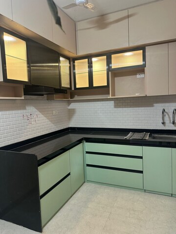 Kitchen in 3 BHK Apartment at Majestique Marbella Phase 1, Kharadi – for Rent