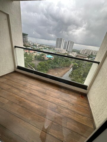 Balcony in 2 BHK Apartment at Majestique Towers, Kharadi – for Rent