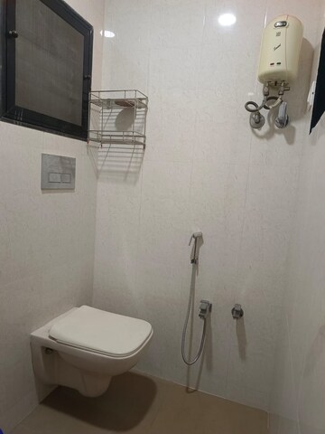 Bathroom in 3 BHK Apartment at Goyal Lakshchandi Heights, Goregaon East – for Sale