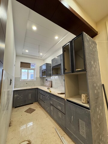 Kitchen in 3 BHK Builder Floor at Sector 15 – for Sale