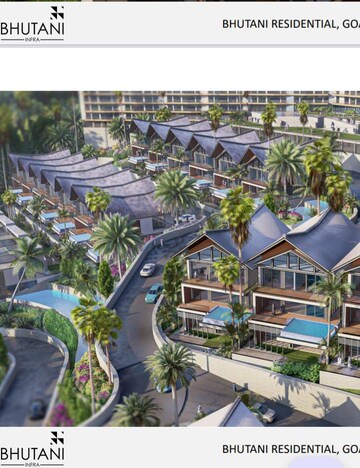 Studio Apartment – Exterior View View at Bhutani Acqua Eden, Sancoale - for Sale