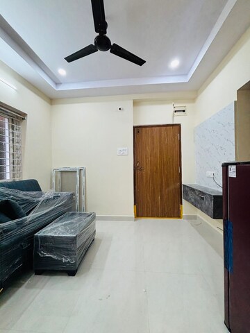 Living Room in 1 BHK Apartment at Kondapur – for Rent