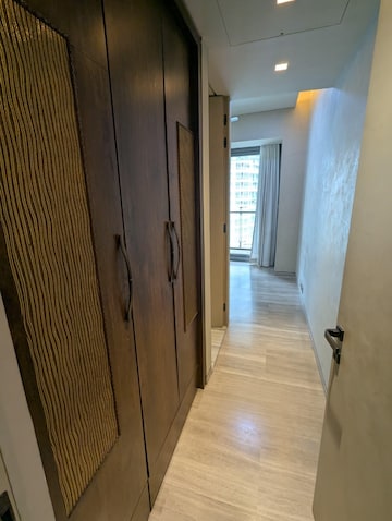 Building Lobby in 4 BHK Apartment at Lodha The World Towers World One Tier 2, Worli – for Rent