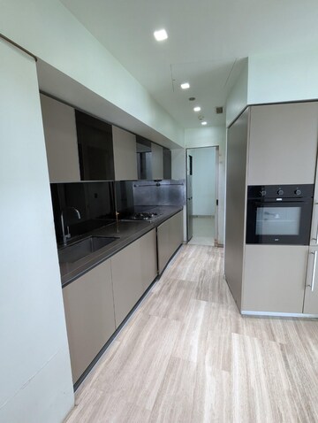 Kitchen in 4 BHK Apartment at Lodha The World Towers World One Tier 2, Worli – for Rent
