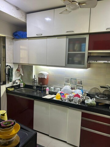 Kitchen in 2 BHK Apartment at K Raheja Heights, Malad East – for Rent