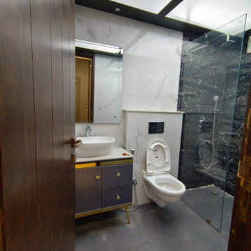 Bathroom in 2 BHK Apartment at Divisha Sanskriti Signature, Borivali West – for Rent