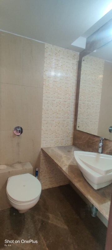 Bathroom in 3 BHK Apartment at Lake Primrose, Powai – for Rent