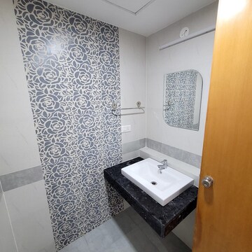 Bathroom in 3 BHK Apartment at Mantri Pinnacle, Hulimavu – for Rent