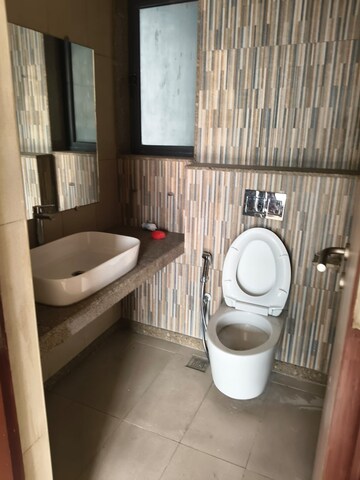 Bathroom in 2 BHK Apartment at Shapoorji Pallonji Vicinia, Powai – for Rent