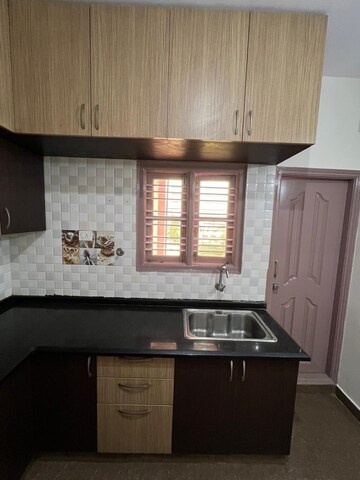 Kitchen in 1 BHK Builder Floor at Sg Palya – for Rent