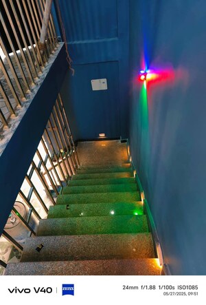 Staircase in 2 BHK Villa at MI Gordon, Mohanlalganj – for Sale